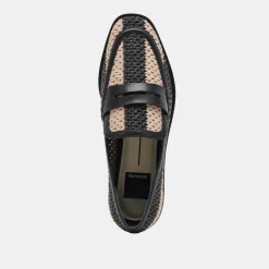 HALLEY FLATS BLACK MULTI RAFFIA^Dolce Vita Discount
