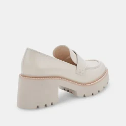HALONA LOAFERS IVORY LEATHER^Dolce Vita Clearance