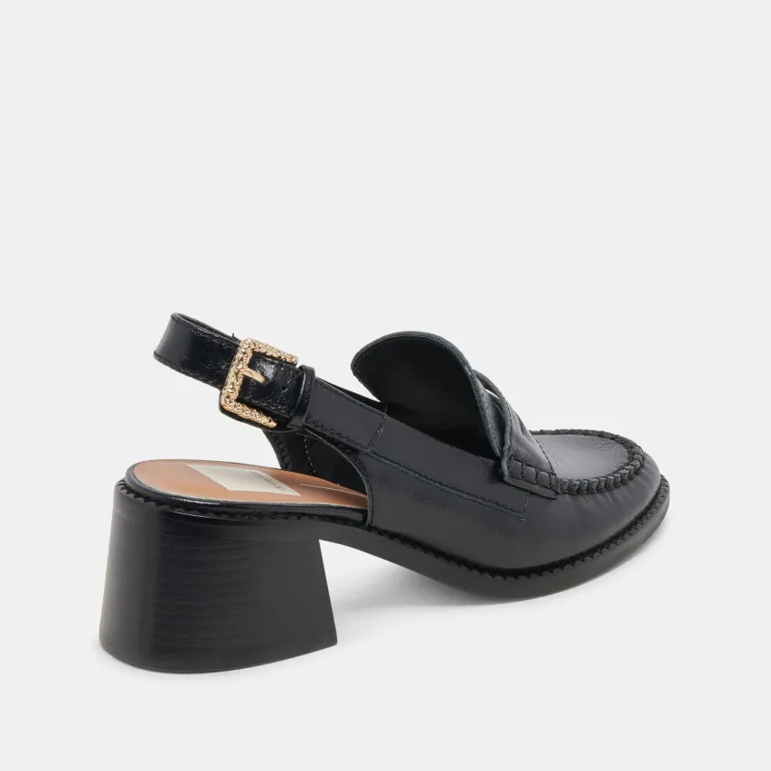 HARDI HEELS MIDNIGHT CRINKLE PATENT^Dolce Vita Sale