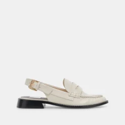HARDI LOAFERS IVORY CRINKLE PATENT^Dolce Vita Fashion