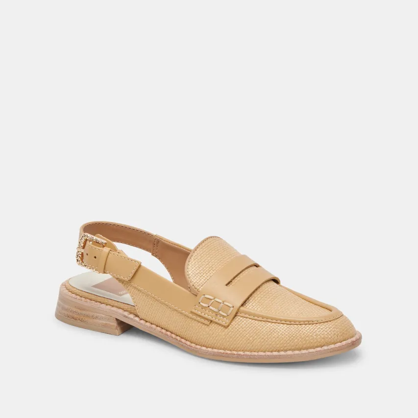 HARDI LOAFERS LT NATURAL RAFFIA^Dolce Vita Outlet