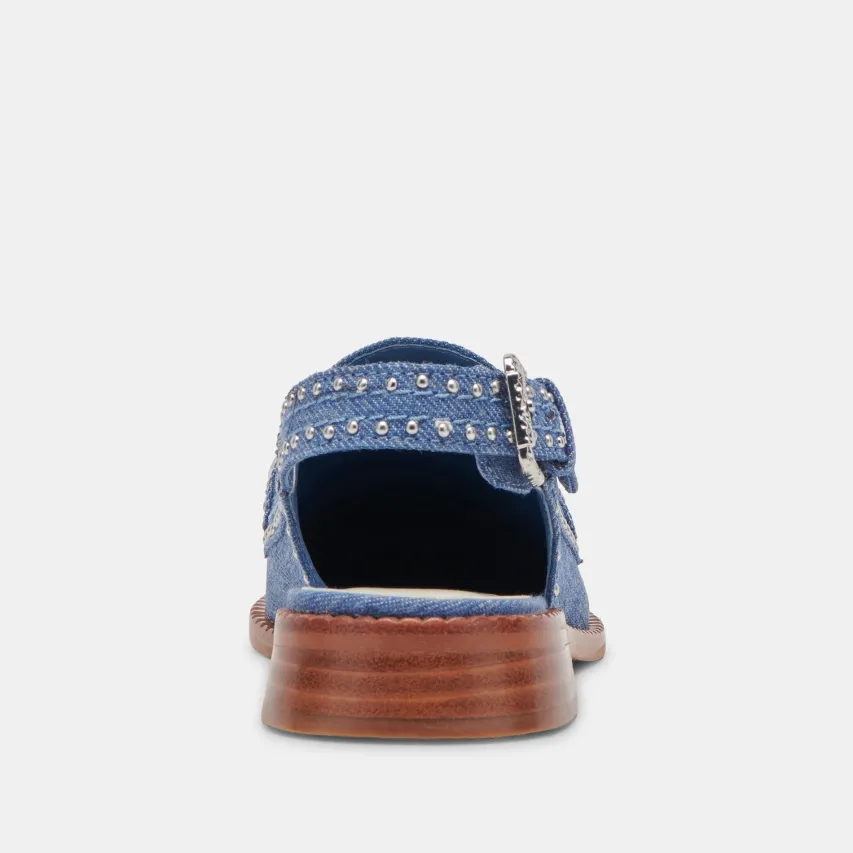HARDI STUD LOAFERS BLUE DENIM^Dolce Vita Clearance