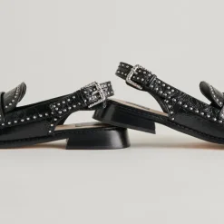 HARDI STUD LOAFERS MIDNIGHT CRINKLE PATENT^Dolce Vita Outlet