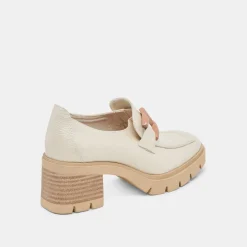 HAROLD HEELS IVORY PATENT LEATHER^Dolce Vita Fashion