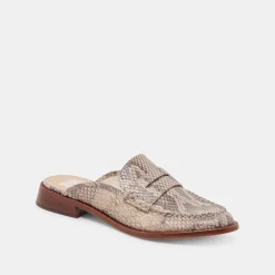 HAVAN LOAFERS SAND SNAKE EMBOSSED^Dolce Vita Online