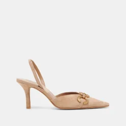 HAYLEE HEELS CAMEL SUEDE^Dolce Vita Hot