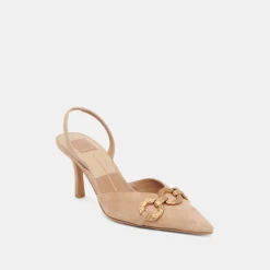 HAYLEE HEELS CAMEL SUEDE^Dolce Vita Hot