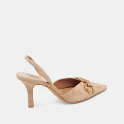 HAYLEE HEELS CAMEL SUEDE^Dolce Vita Hot