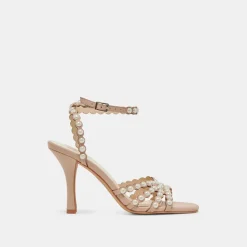 HELLEN PEARL HEELS LT BLUSH LEATHER^Dolce Vita New