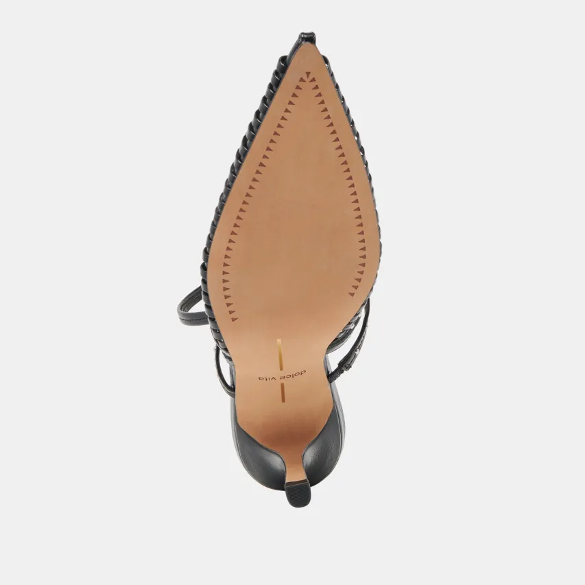 HENSAL HEELS MIDNIGHT CRINKLE PATENT^Dolce Vita Sale