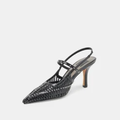 HENSAL HEELS MIDNIGHT CRINKLE PATENT^Dolce Vita Sale