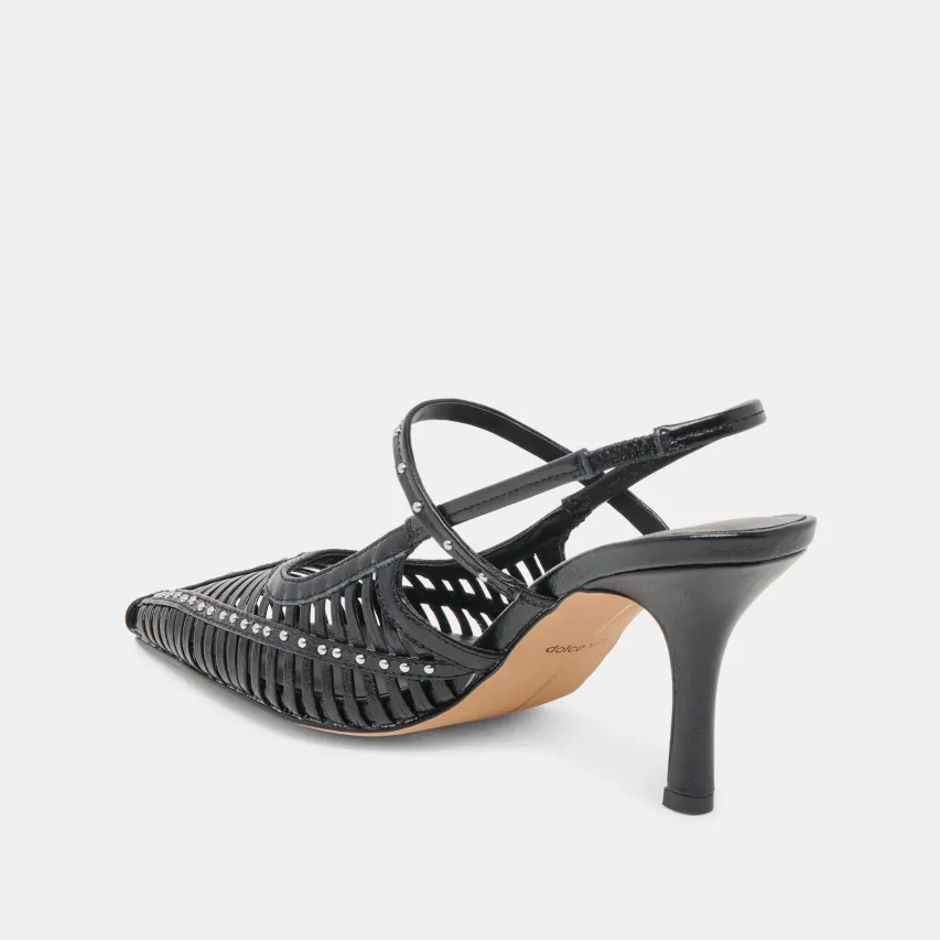 HENSAL HEELS MIDNIGHT CRINKLE PATENT^Dolce Vita Sale