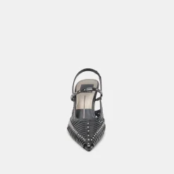 HENSAL HEELS MIDNIGHT CRINKLE PATENT^Dolce Vita Sale