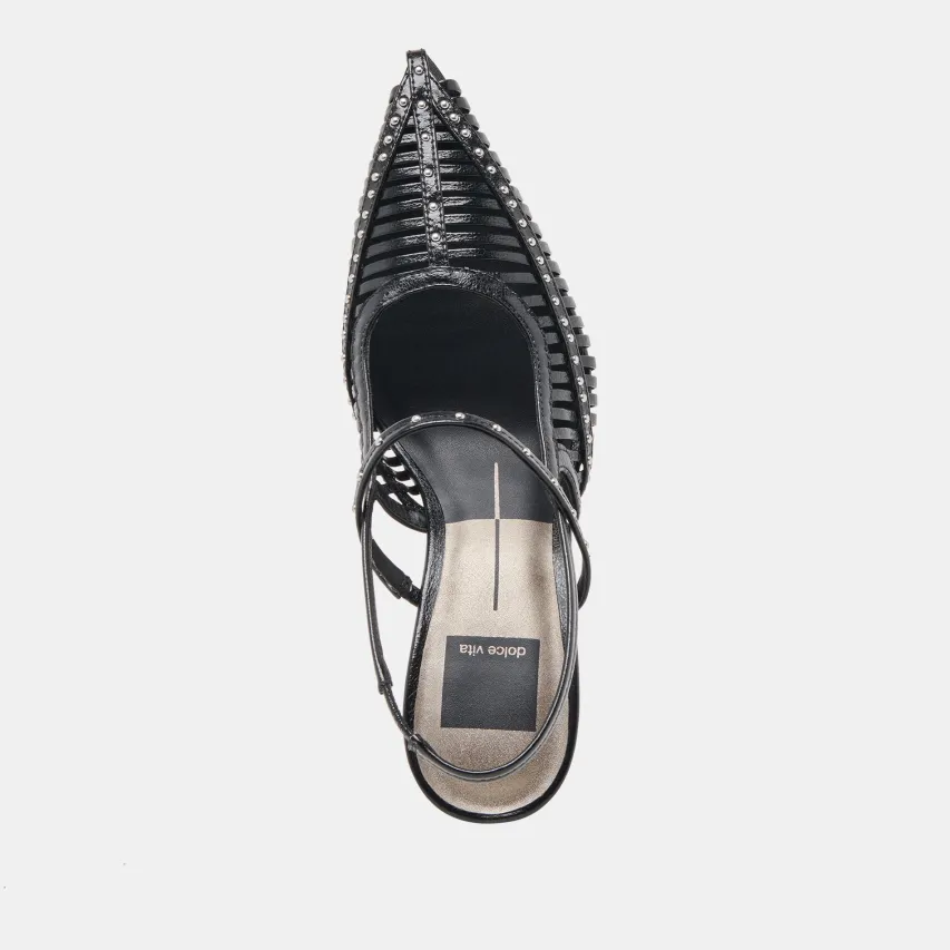 HENSAL HEELS MIDNIGHT CRINKLE PATENT^Dolce Vita Sale