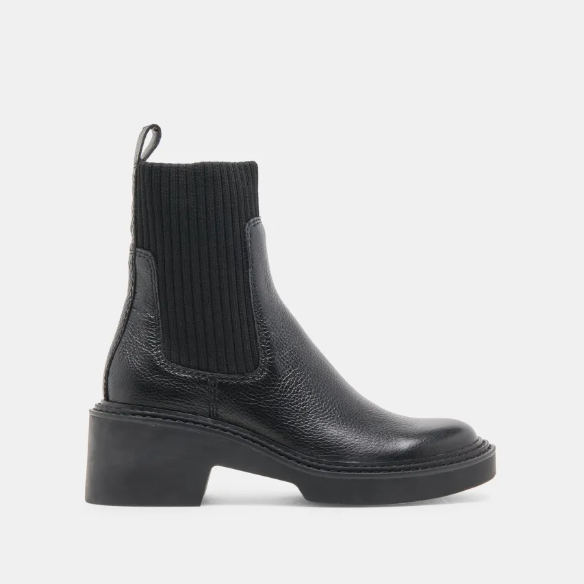 HILORA H2O BOOTS BLACK LEATHER^Dolce Vita New