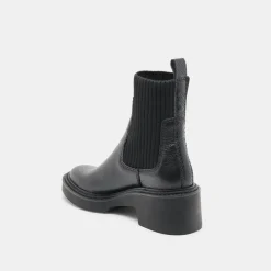 HILORA H2O BOOTS BLACK LEATHER^Dolce Vita New
