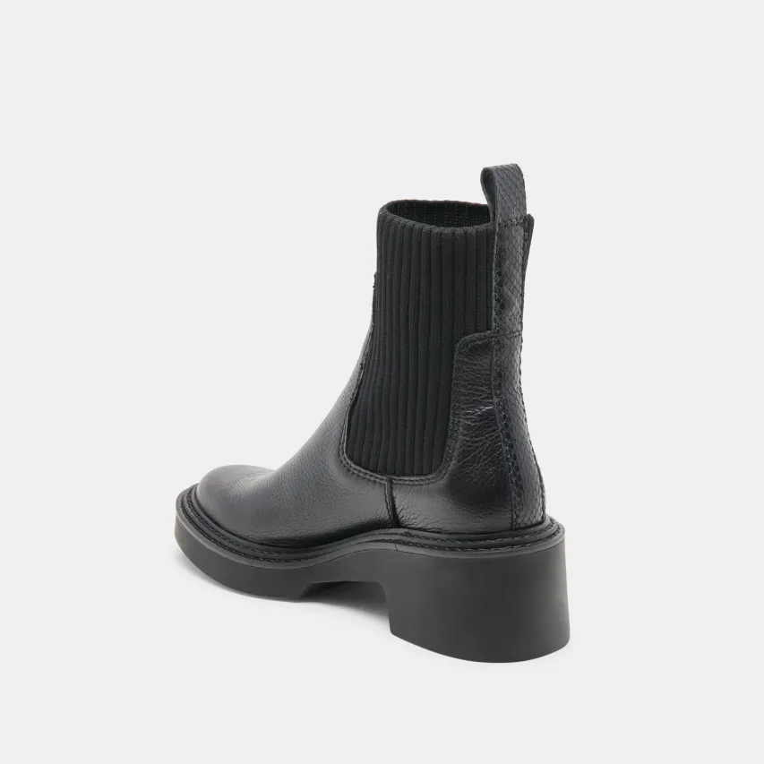 HILORA H2O BOOTS BLACK LEATHER^Dolce Vita New
