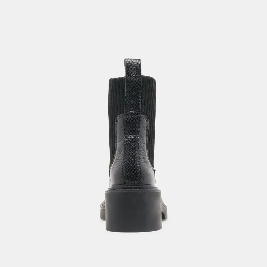 HILORA H2O BOOTS BLACK LEATHER^Dolce Vita New