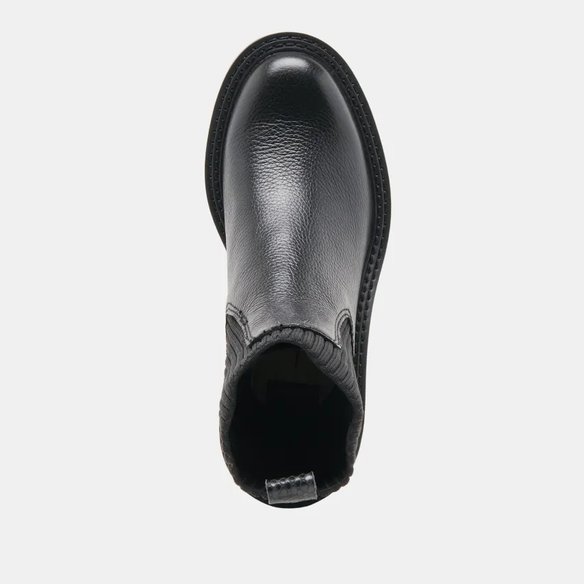 HILORA H2O BOOTS BLACK LEATHER^Dolce Vita New