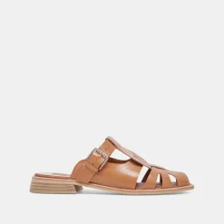 HIPPIE FLATS TAN CRINKLE PATENT^Dolce Vita Clearance
