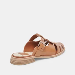HIPPIE FLATS TAN CRINKLE PATENT^Dolce Vita Clearance