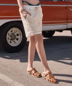 HIPPIE FLATS TAN CRINKLE PATENT^Dolce Vita Clearance