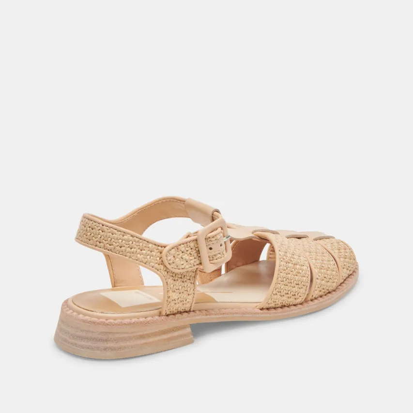 HOLIS SANDALS LT NATURAL RAFFIA^Dolce Vita Discount