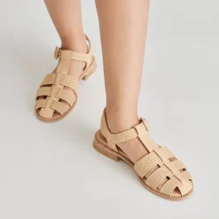 HOLIS SANDALS LT NATURAL RAFFIA^Dolce Vita Discount