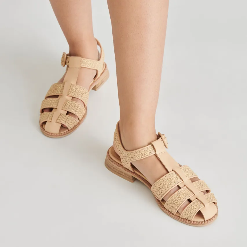 HOLIS SANDALS LT NATURAL RAFFIA^Dolce Vita Discount