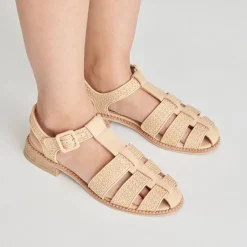 HOLIS SANDALS LT NATURAL RAFFIA^Dolce Vita Discount