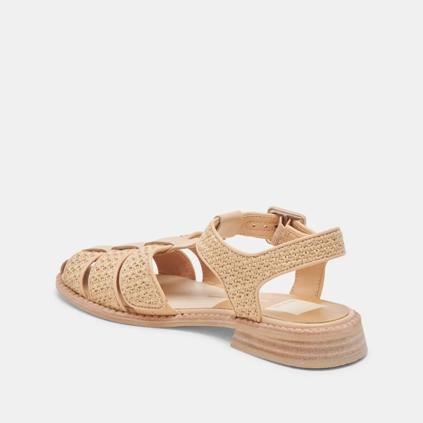 HOLIS SANDALS LT NATURAL RAFFIA^Dolce Vita Discount