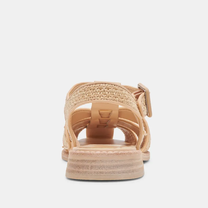HOLIS SANDALS LT NATURAL RAFFIA^Dolce Vita Discount
