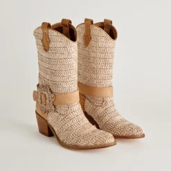 HOSS BOOTS BROWN MULTI RAFFIA^Dolce Vita Discount