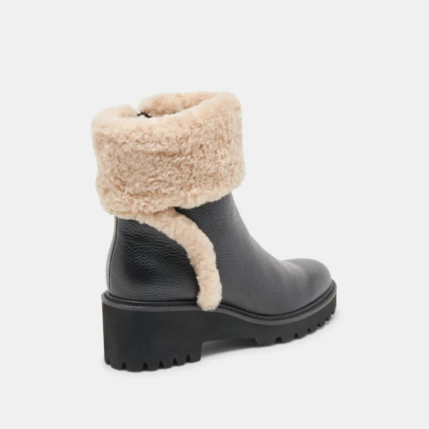 HUG H2O BOOTS BLACK LEATHER^Dolce Vita Sale