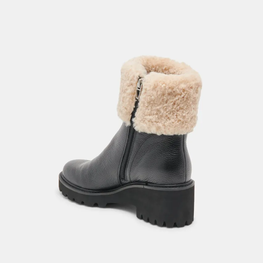 HUG H2O BOOTS BLACK LEATHER^Dolce Vita Sale