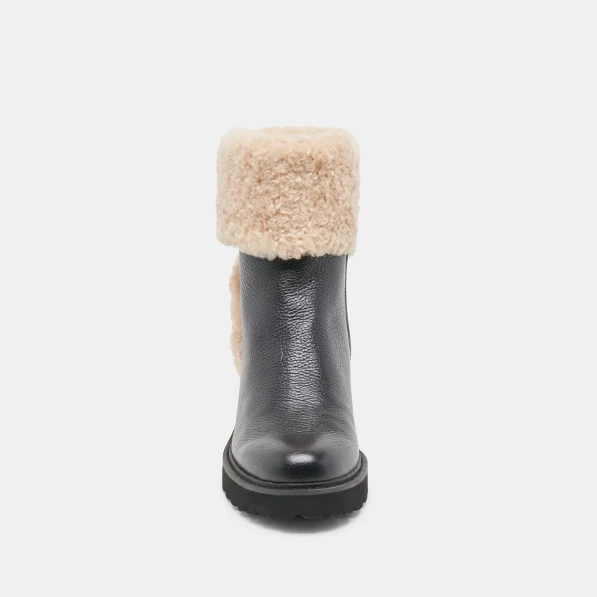 HUG H2O BOOTS BLACK LEATHER^Dolce Vita Sale