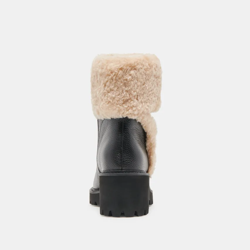 HUG H2O BOOTS BLACK LEATHER^Dolce Vita Sale