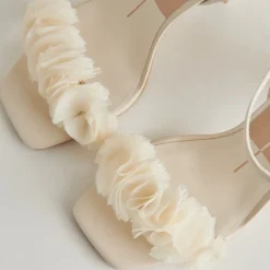 IESHA HEELS IVORY LEATHER^Dolce Vita Online
