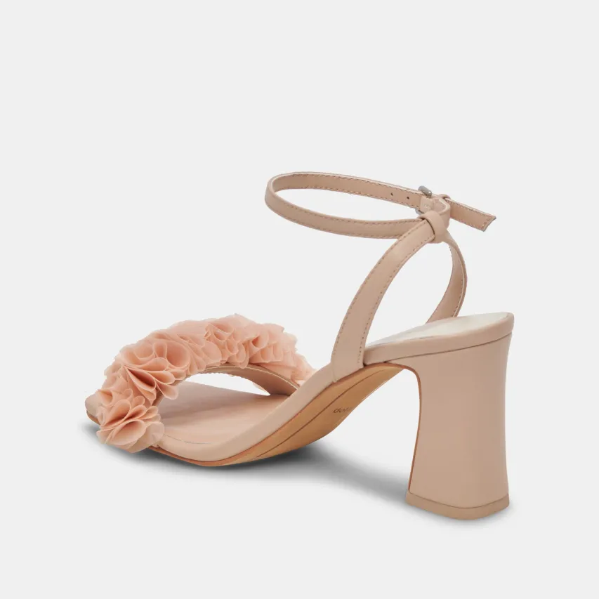 IESHA HEELS LT BLUSH LEATHER^Dolce Vita Best