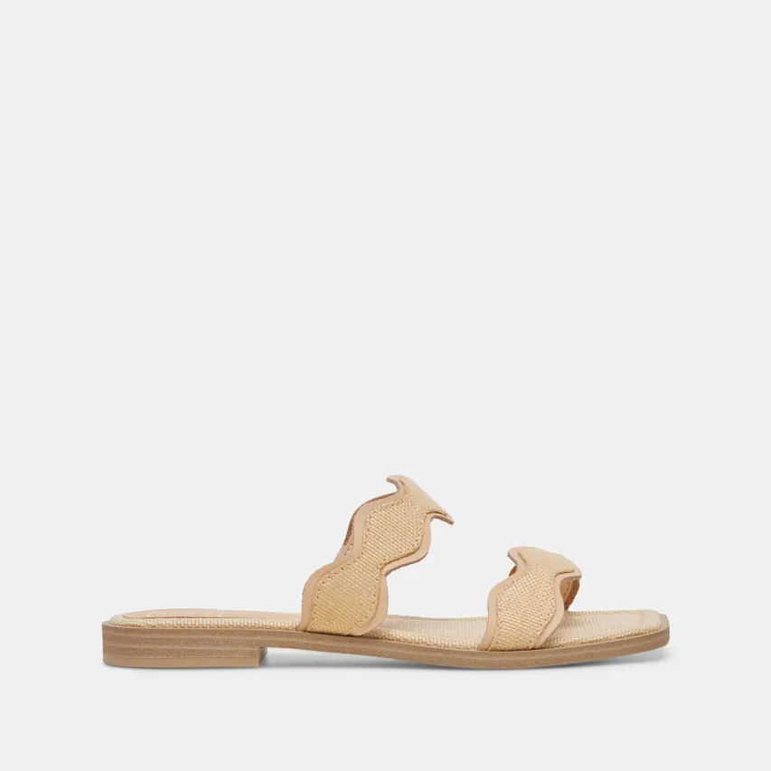 ILVA SANDALS LT NATURAL RAFFIA^Dolce Vita Online