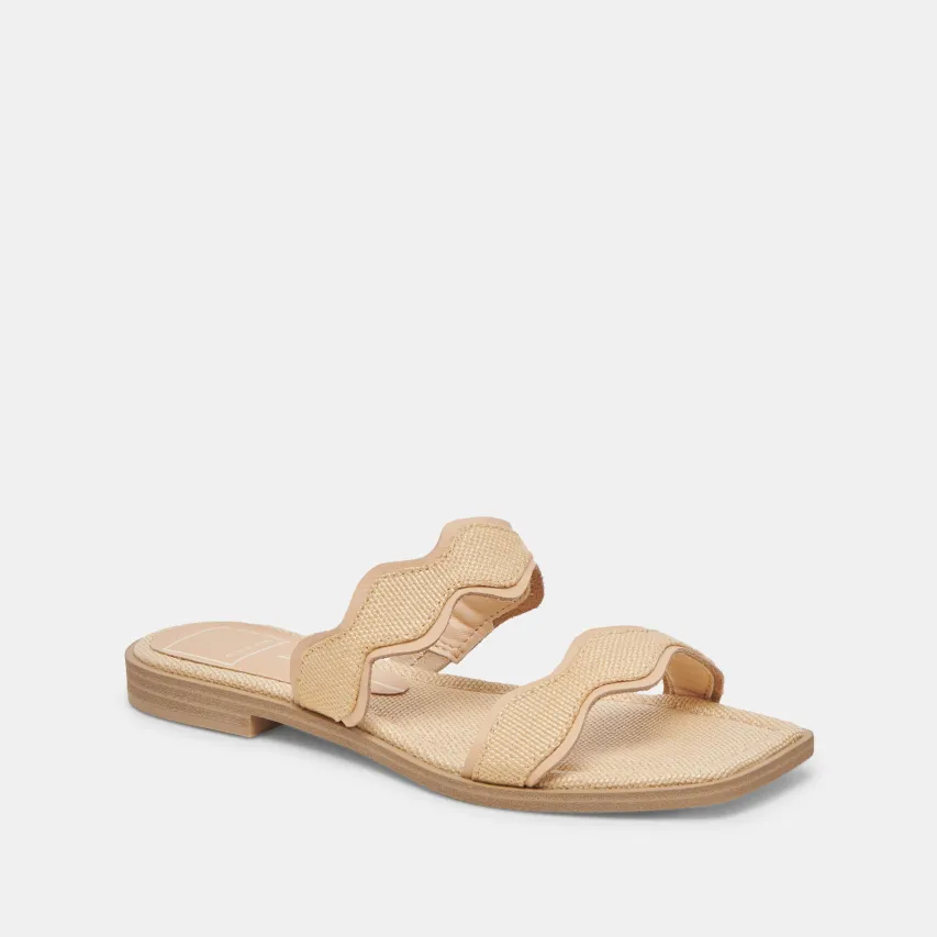 ILVA SANDALS LT NATURAL RAFFIA^Dolce Vita Online