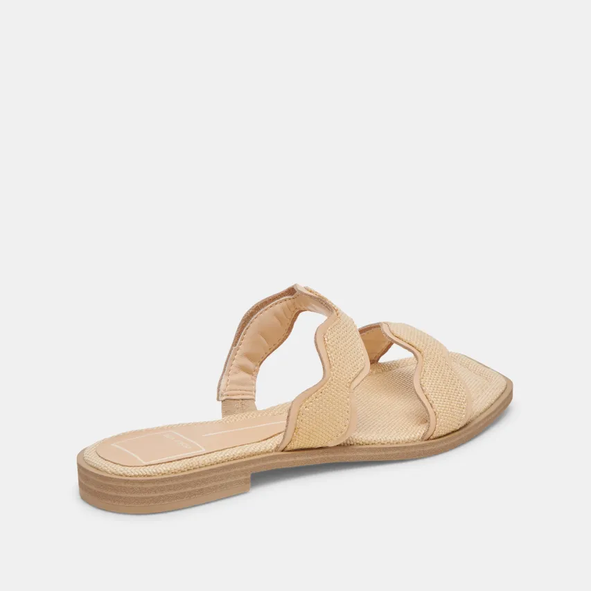 ILVA SANDALS LT NATURAL RAFFIA^Dolce Vita Online