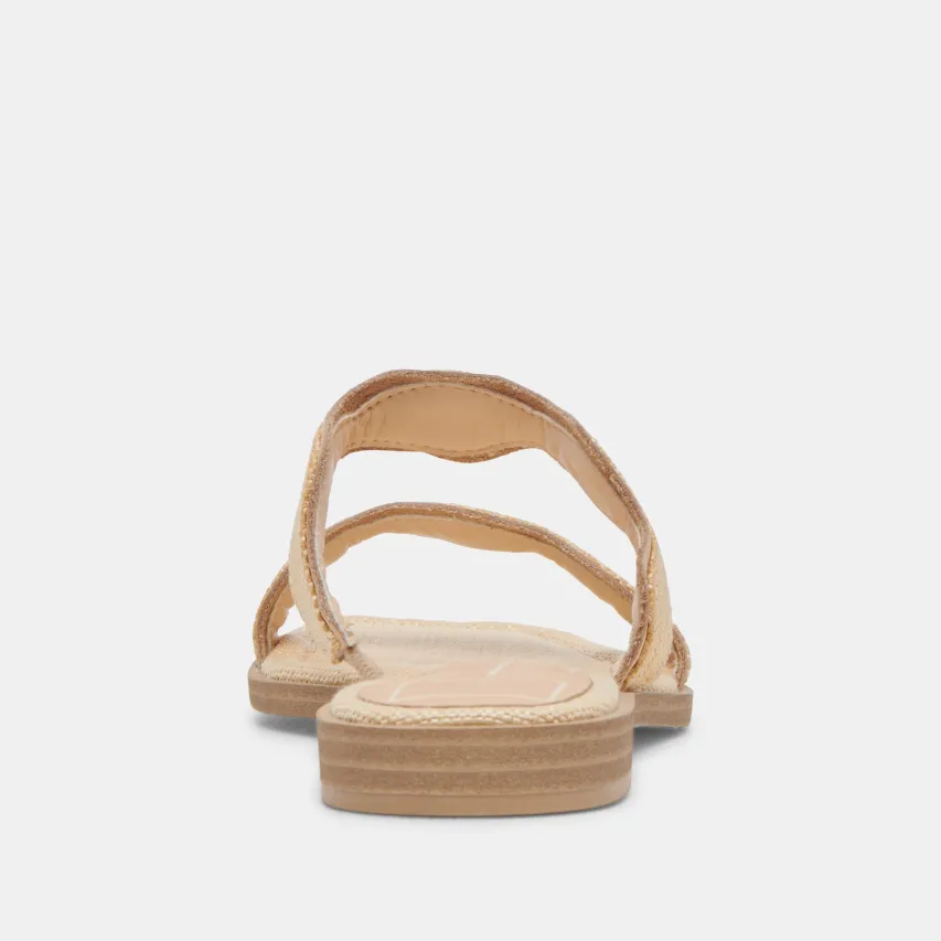 ILVA SANDALS LT NATURAL RAFFIA^Dolce Vita Online