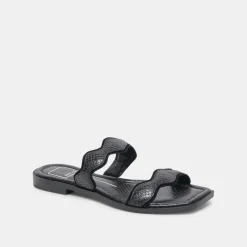 ILVA SANDALS ONYX EMBOSSED LEATHER^Dolce Vita Discount