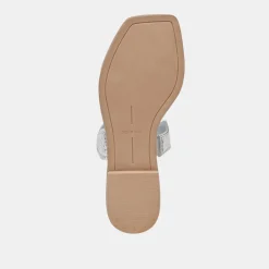 ILVA SANDALS SILVER DISTRESSED LEATHER^Dolce Vita Hot
