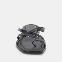 INDIGO SANDALS BLACK LEATHER^Dolce Vita Online