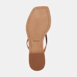 INDIGO SANDALS BROWN LEATHER^Dolce Vita Discount