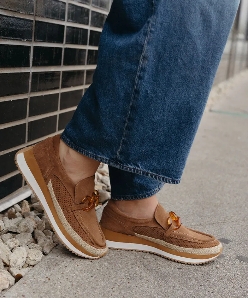 JADAH SNEAKERS PECAN SUEDE^Dolce Vita Outlet