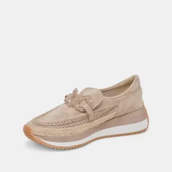JADAH SNEAKERS TAUPE SUEDE^Dolce Vita Discount