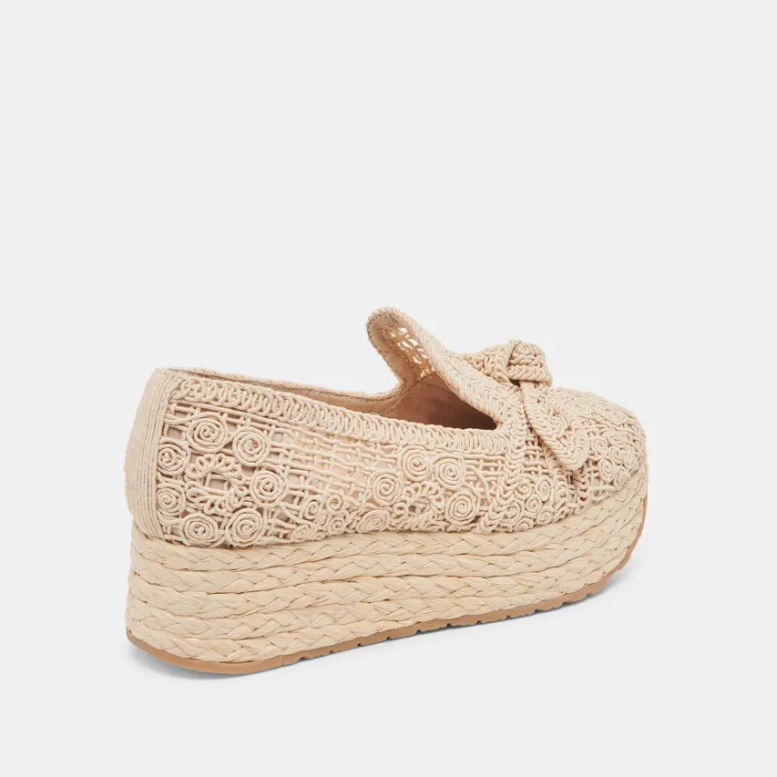 JAKA SNEAKERS NATURAL MACRAME^Dolce Vita Outlet
